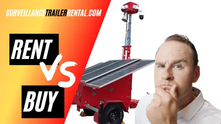Mobile CCTV Trailers: Rent vs Buy