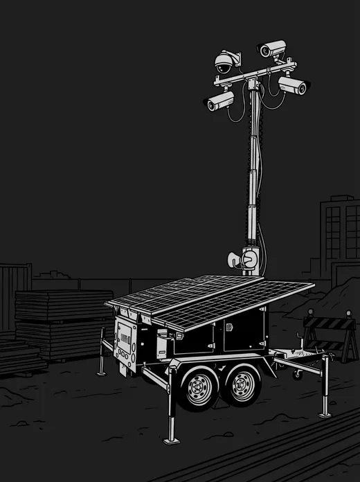 Mobile Security Trailer Setup & Deployment