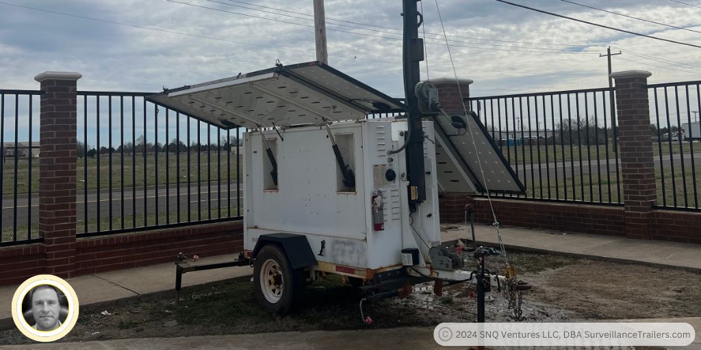 Technical Components of Solar Powered Security Trailers